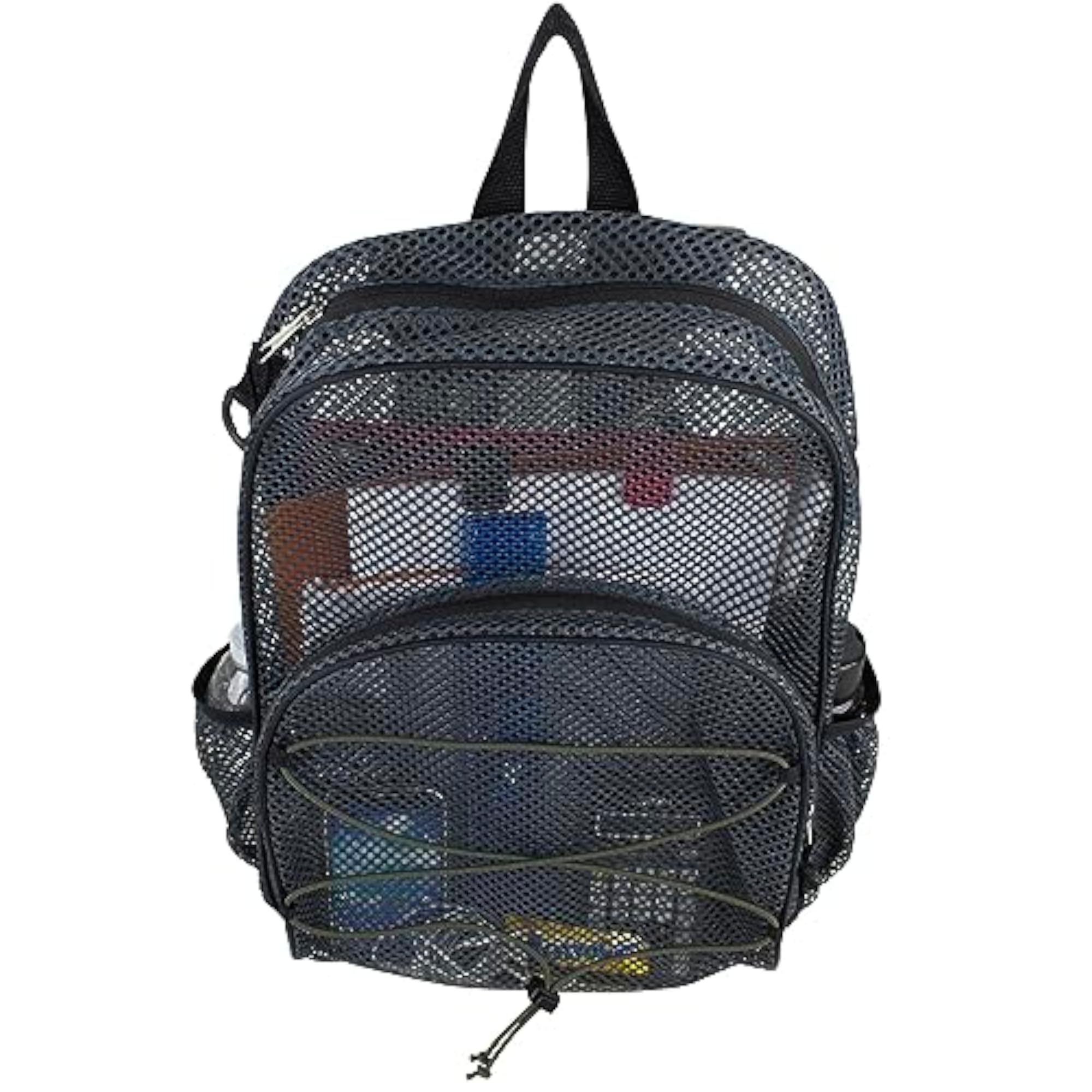 Mesh Bungee Backpack with Padded Straps